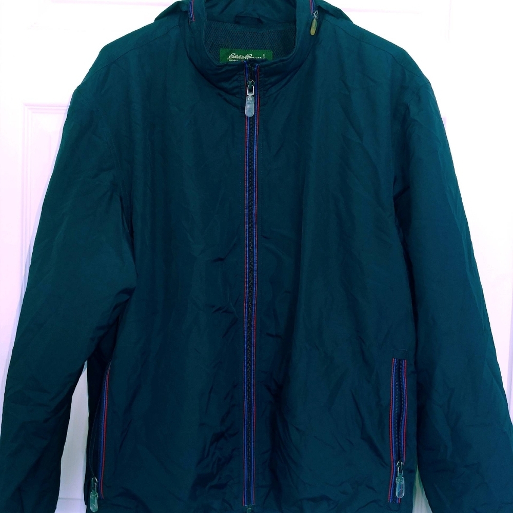 Eddie Bauer Windbreaker Jacket mens size small
